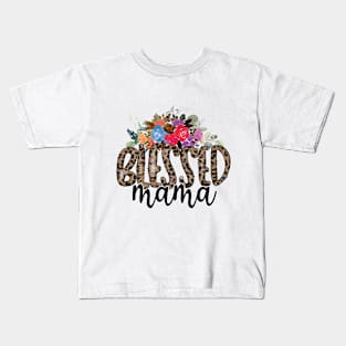 Blessed Mama Kids T-Shirt